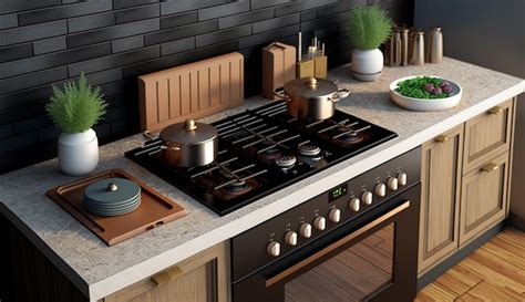 gas stove with design